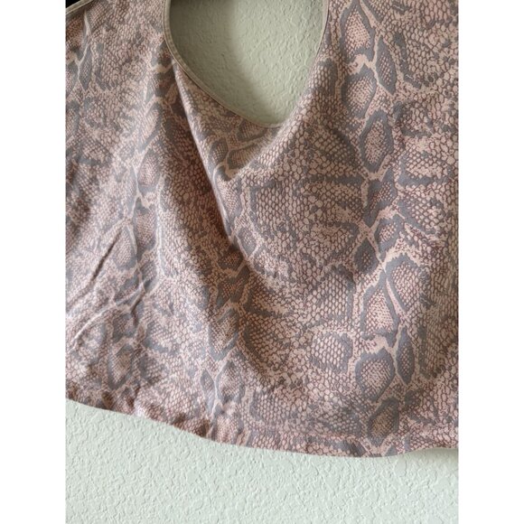 Vintage Victoria's Secret Women's Animal Snake Print Halter Top Size Large Y2K - Picture 3 of 6